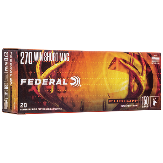 FED FUSION 270WSM 150GR 20/10 - Ammunition